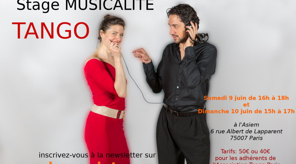 Musicalité Tango