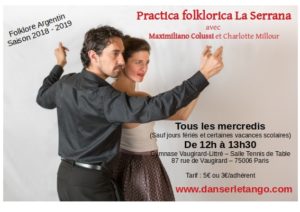 pratique de Folklore Argentin