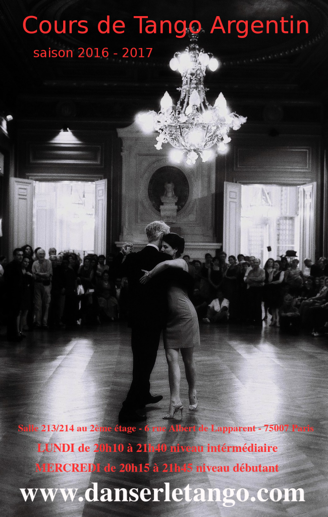 Cours Tango Paris