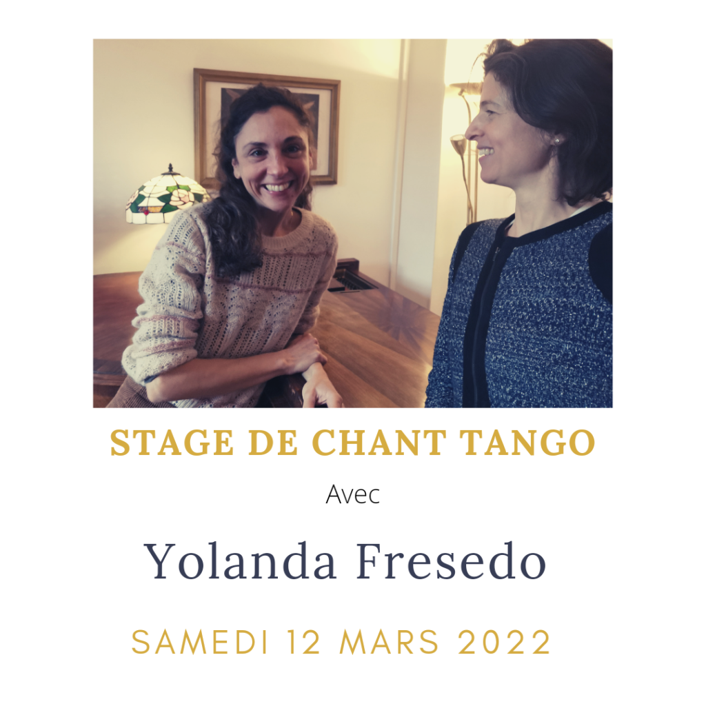 Stage de chant Tango mars