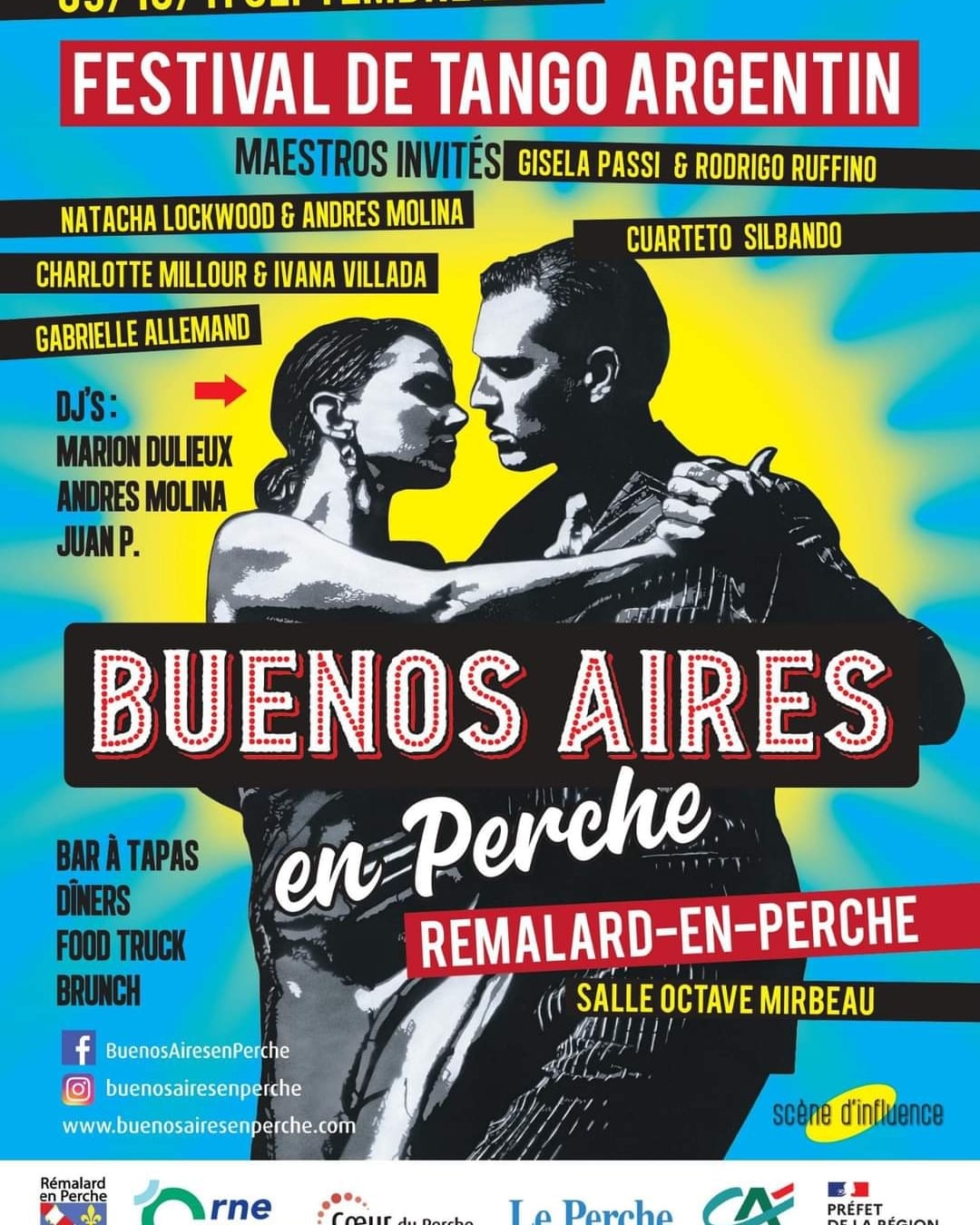 Festival Tango et Folklore à Rémalard en Perche Apprendre à Danser le