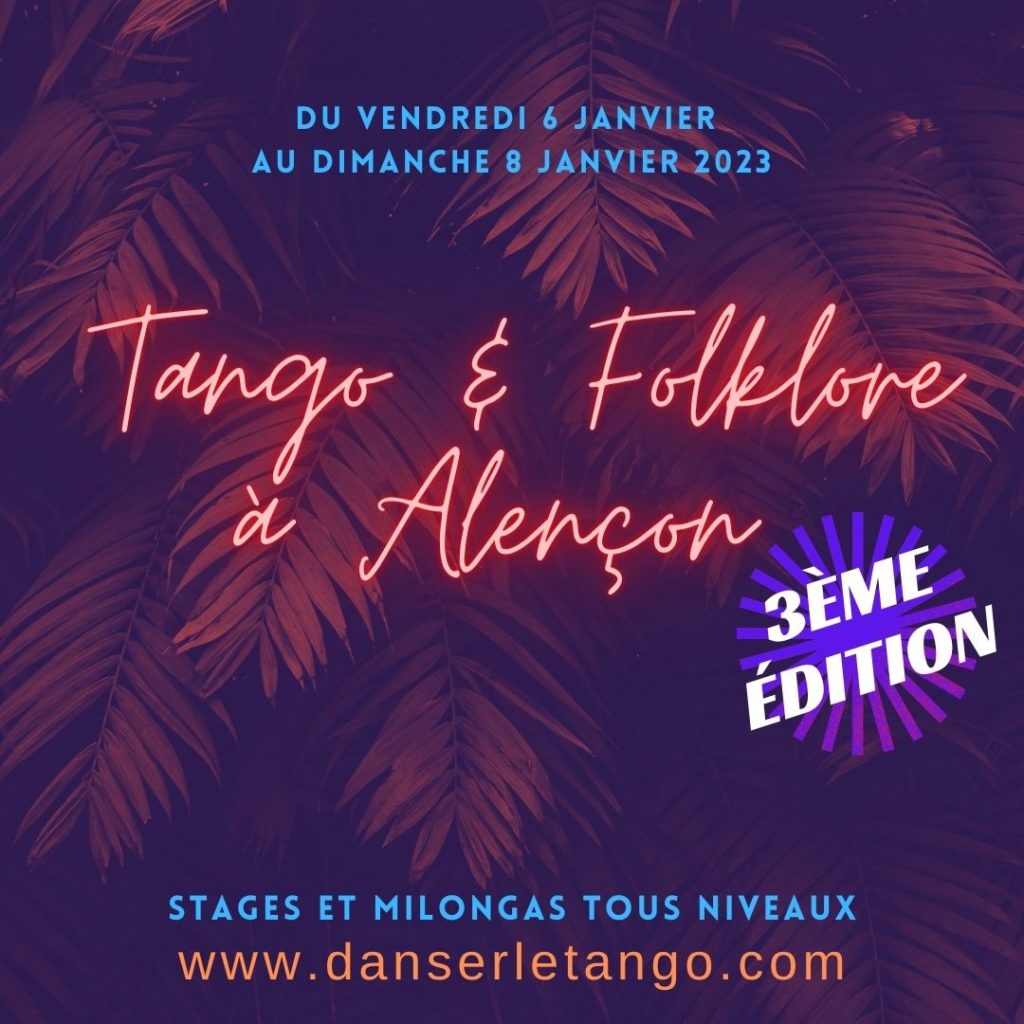 Stage intensif Tango et Folklore