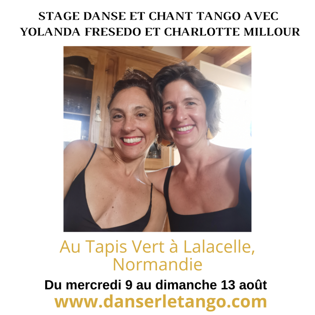 Chanter et danser le Tango